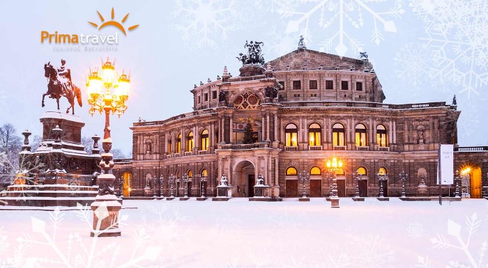 Vianočné Drážďany a slávny "Popoluškin" zámok