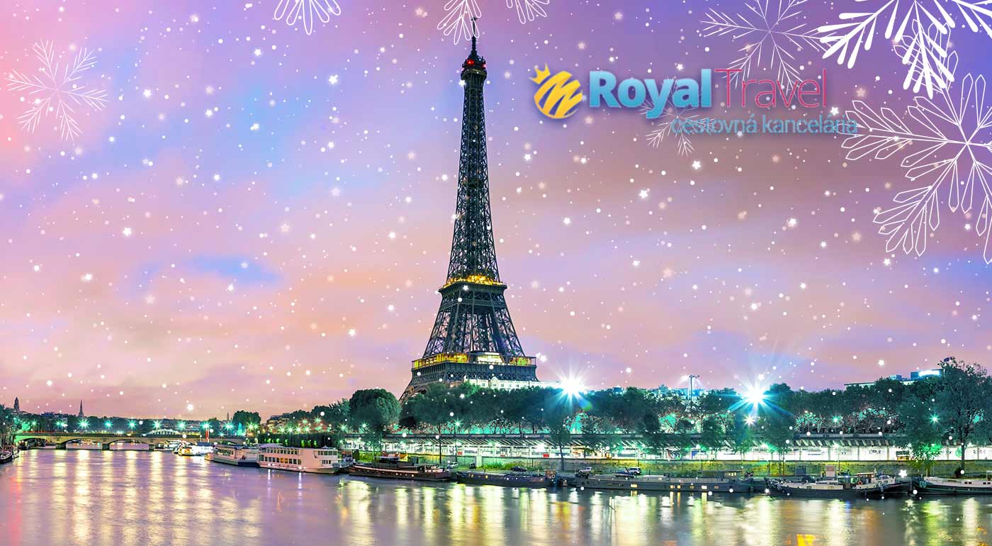 Predvianočný Pariž s odletom z Viedne