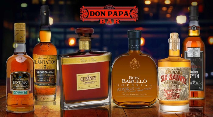 Degustácia prémiových rumov v Don Papa