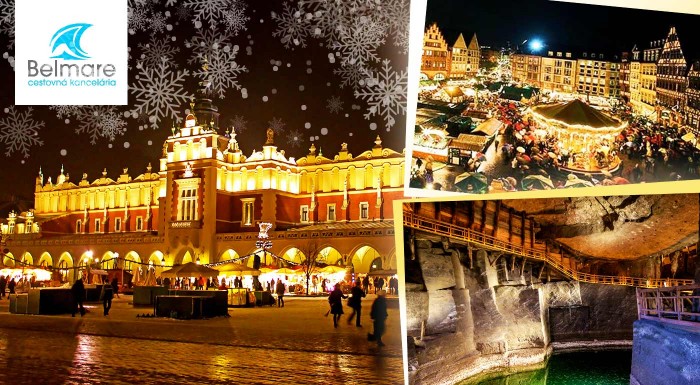 Advent v Krakowe s návštevou Schindlerovej továrne