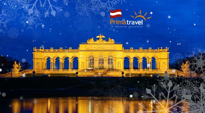 Vianoce na zámku Schönbrunn vo Viedni