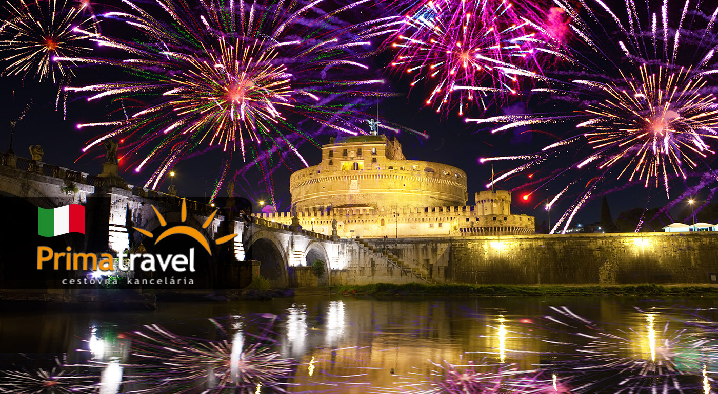 Oslávte príchod Nového roka v Ríme