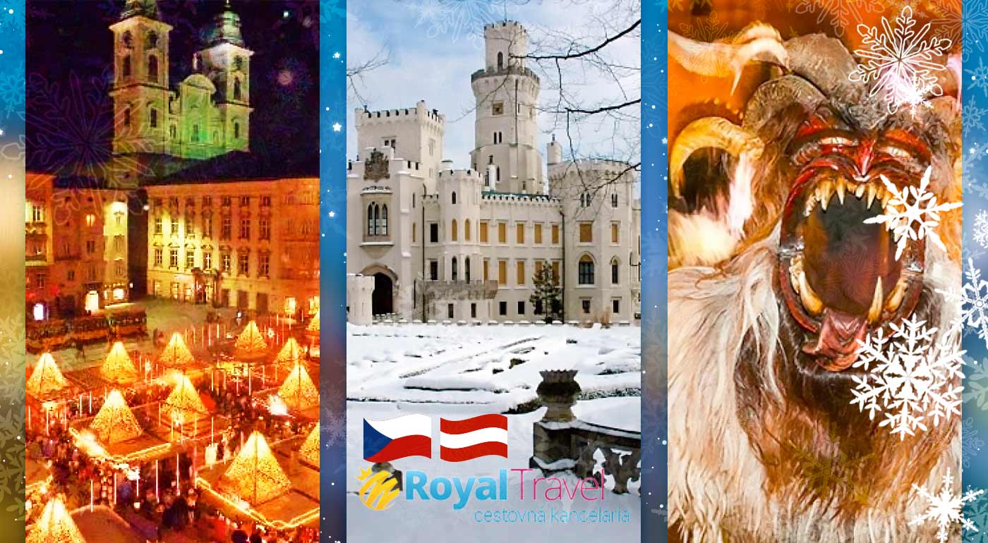 Adventný zájazd do Rakúska a Česka