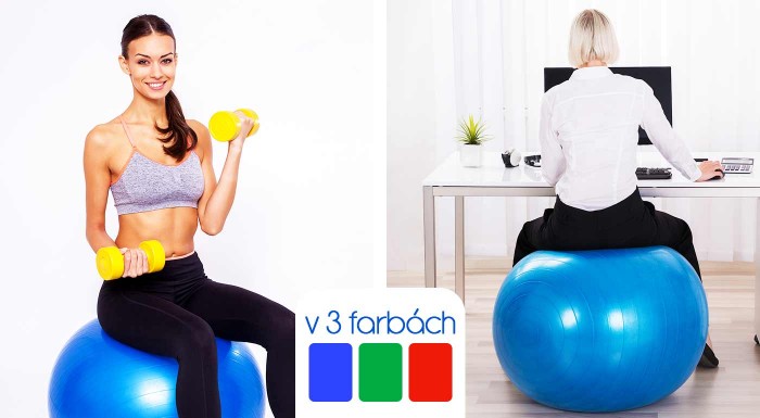 Fit lopta aj s pumpou