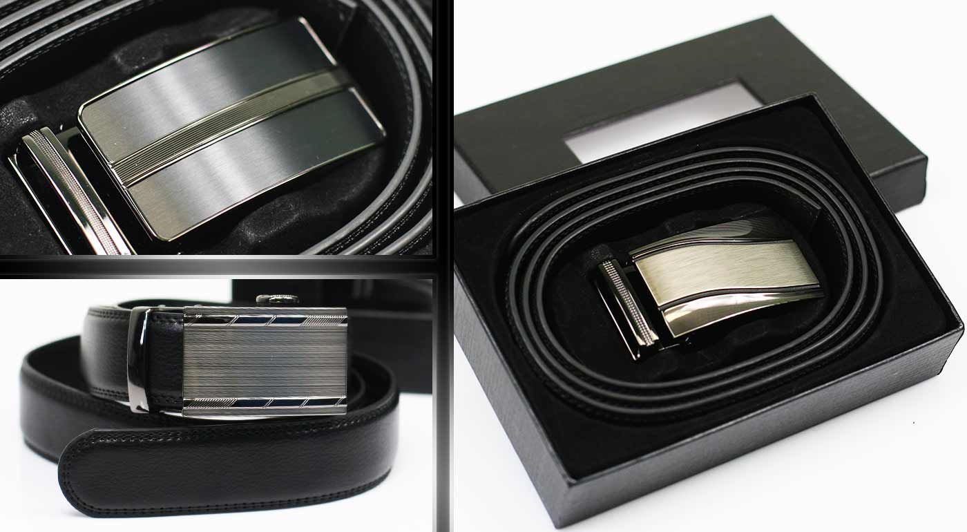 Pánske opasky z pravej kože v darčekovom balení