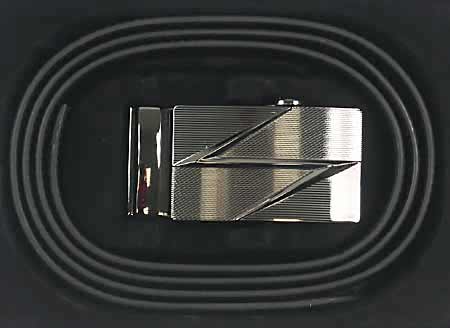 Pánsky kožený opasok - vzor 7