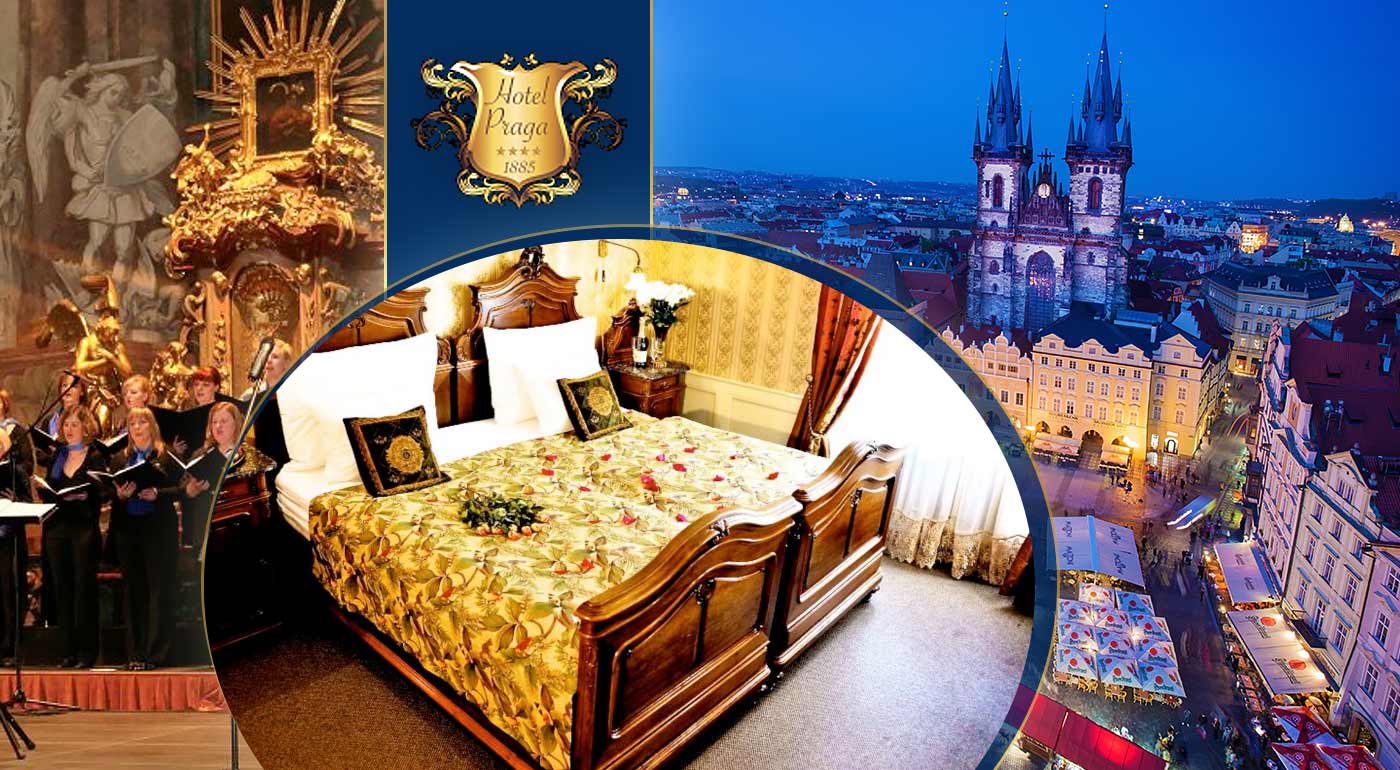 Advent v Prahe v pohodlí Hotela Praga 1885
