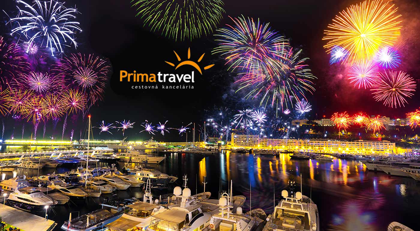 Monako počas silvestrovských osláv