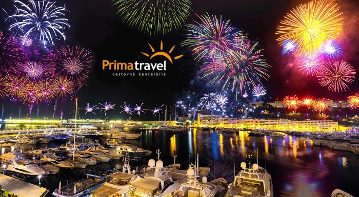 Monako počas silvestrovských osláv