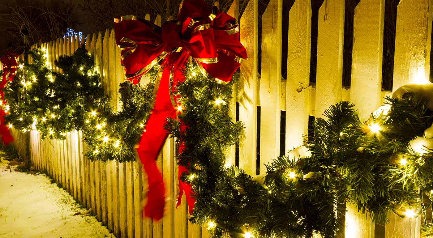 Vianočné LED osvetlenie na baterky