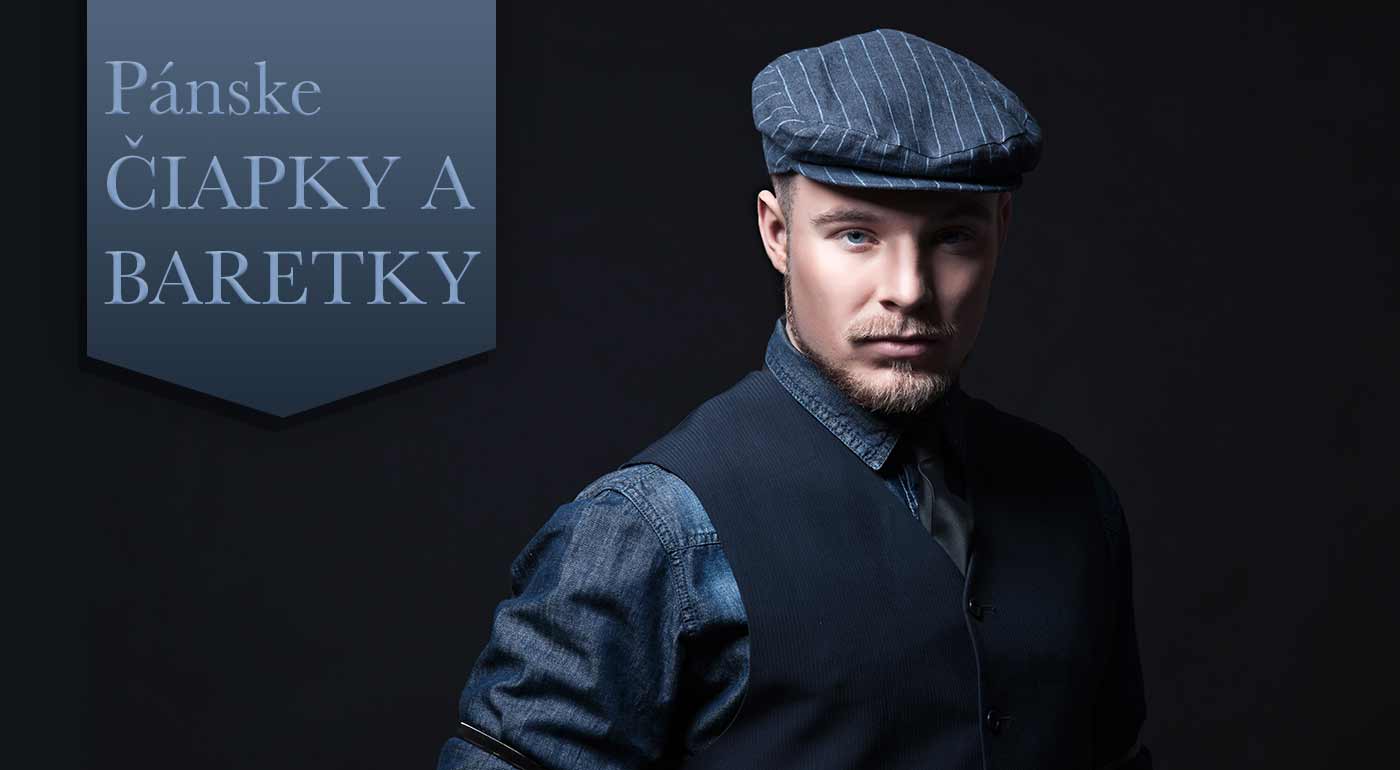 Pánske baretky alebo termo šiltovky