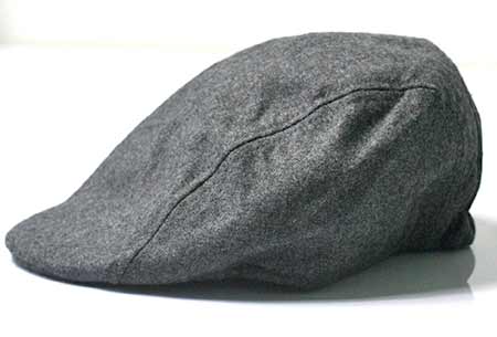 Pánska baretka - farba sivá
