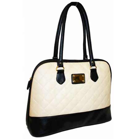 Dámska kabelka PANDORA - béžovo-čierna