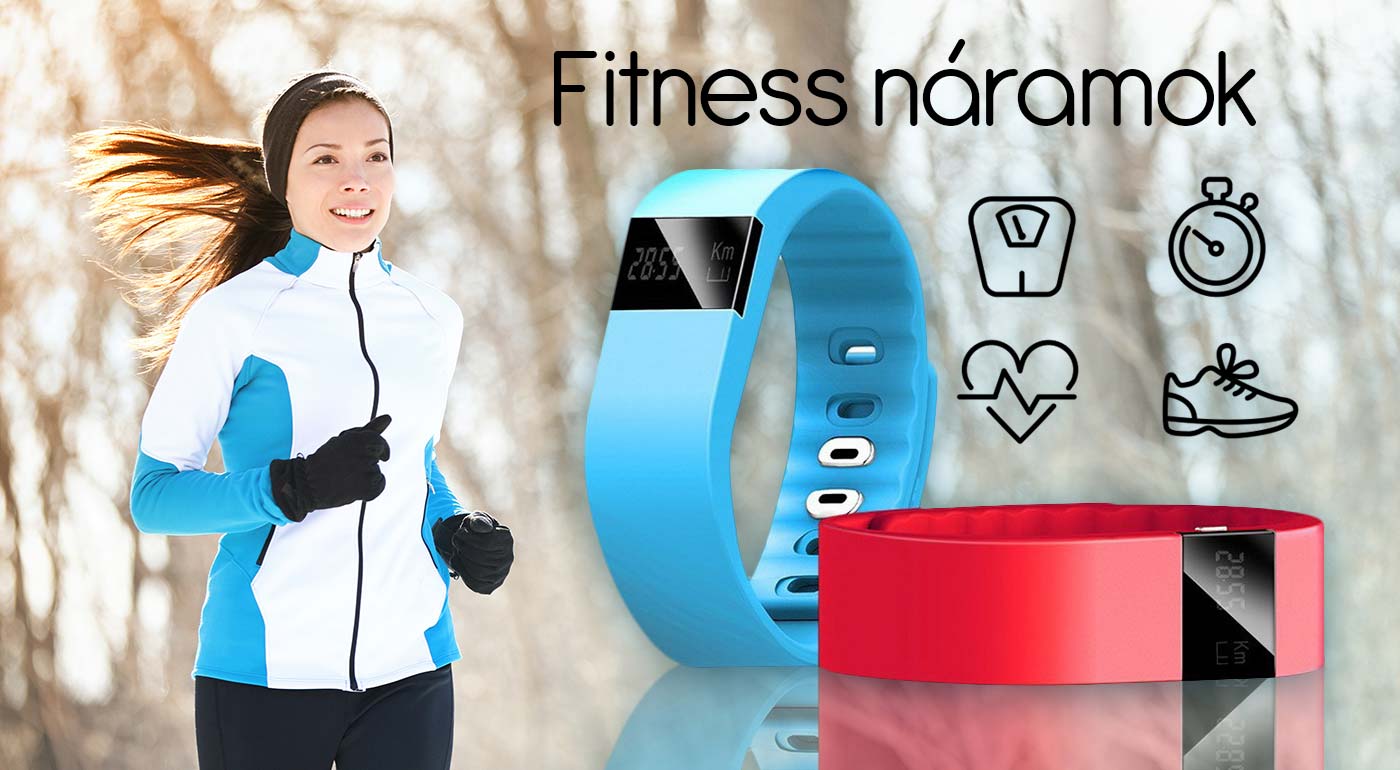 Fitness náramok, ktorý meria vašu aktivitu
