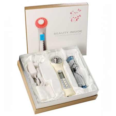 Pleťová žehlička Profi 5v1 s galvanoterapiou, ultrazvukom, fototerapiou, mikromasážou a biovlnami