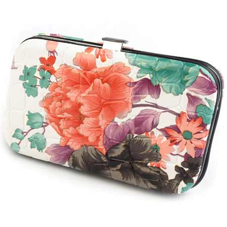 6-dielna sada na manikúru - farba oranžová