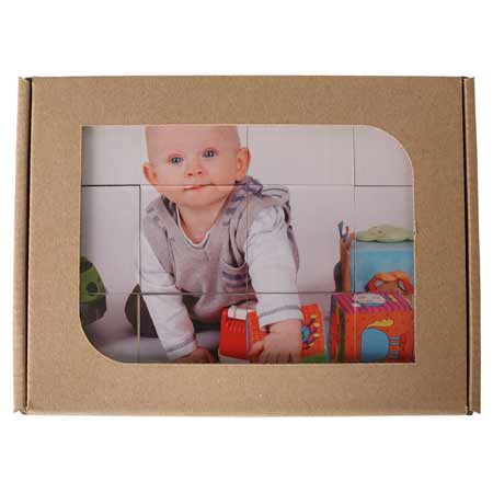 Detské kocky s fotopotlačou v darčekovej krabičke - 12 kociek v balení