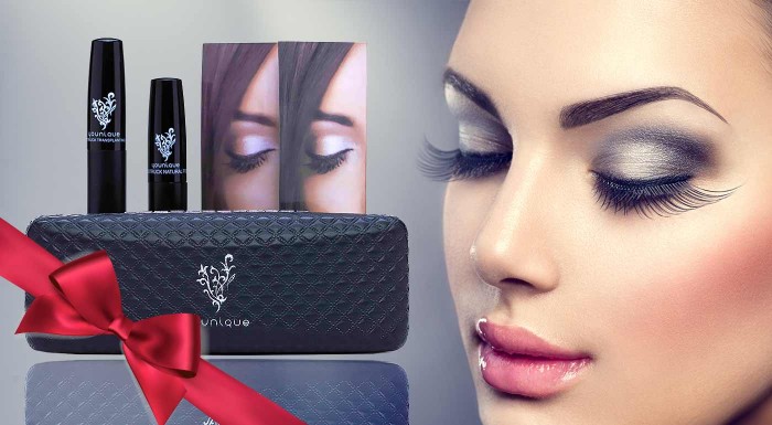 Sada na predĺženie mihalníc s 3D efektom