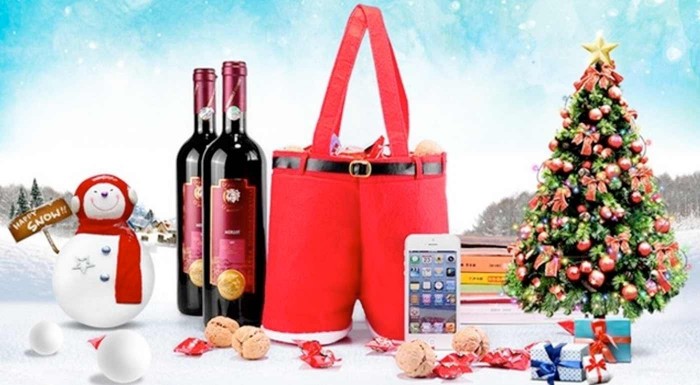 Vianočné balíčky na darčeky