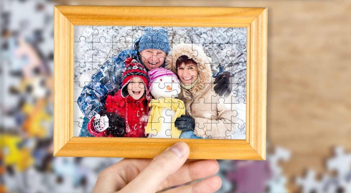 Puzzle s vlastnou fotografiou 
