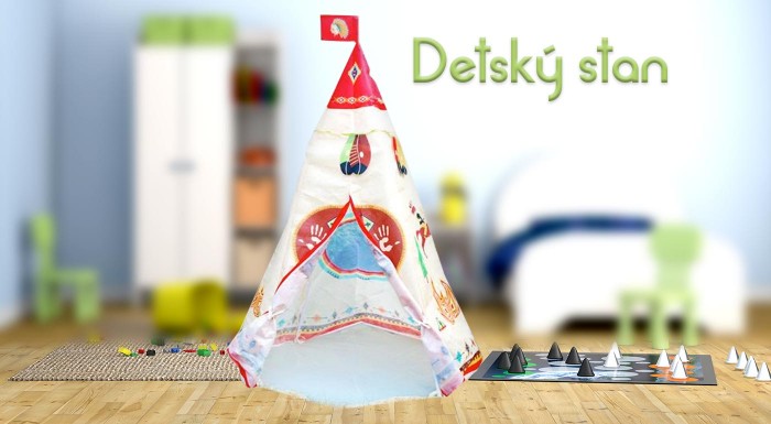Detský indiánsky stan