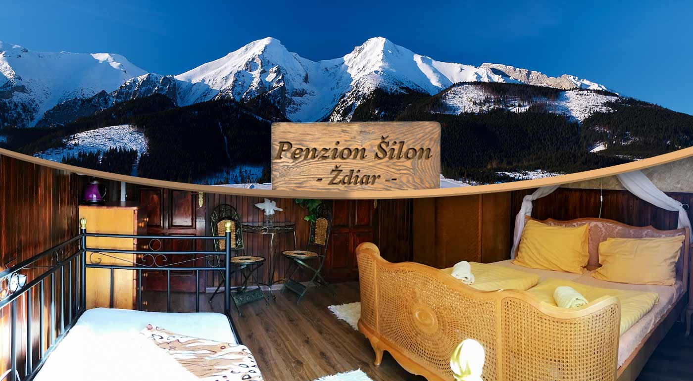 Zima i leto v Penzióne Šilon v Ždiari
