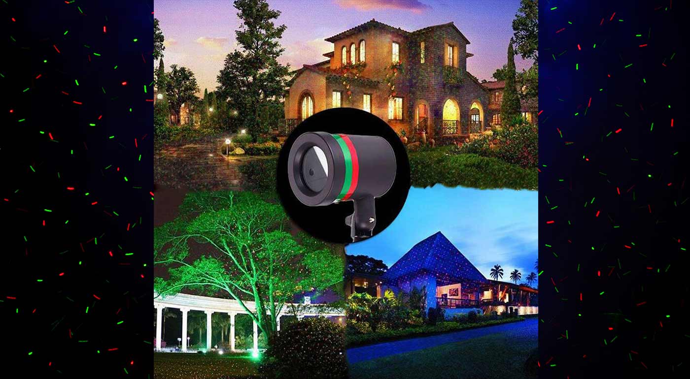 Laserová lampa - systém s pohyblivými svetlami