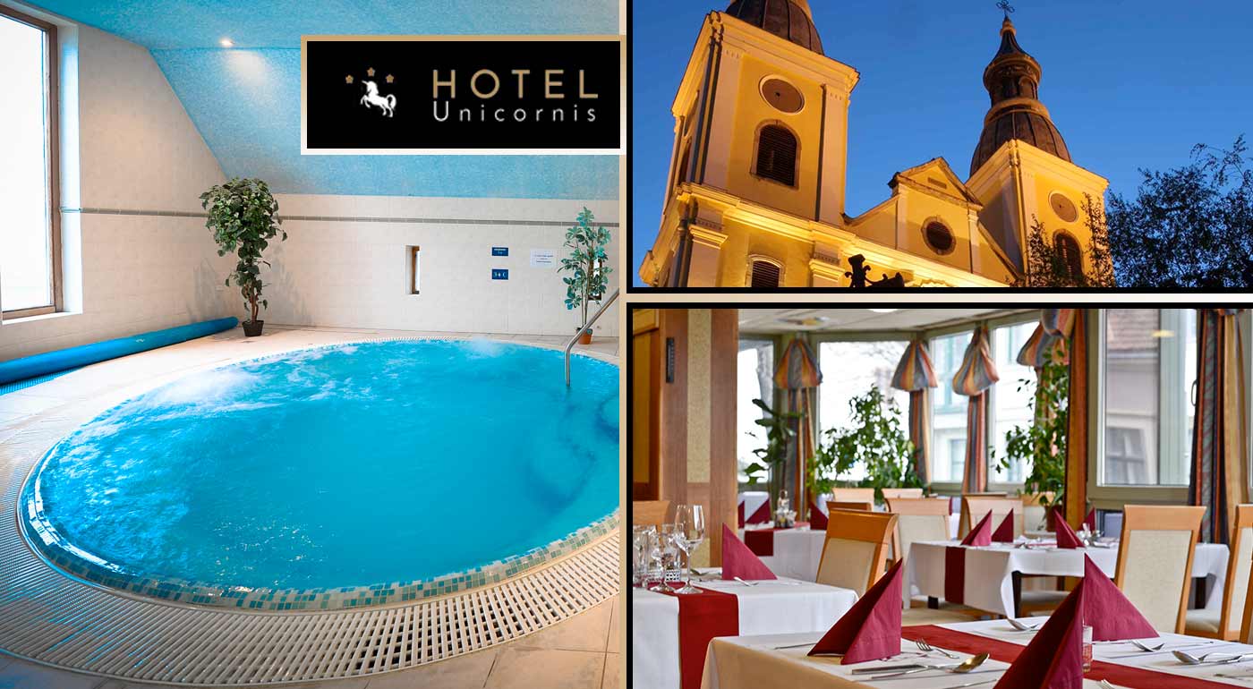 Relax v kúpeľnom meste Eger v Hoteli Unicornis***
