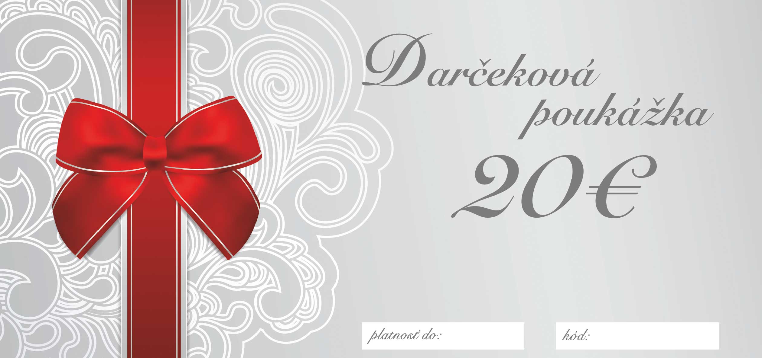 Darčeková poukážka na nákup na SetriZa3.sk v hodnote 20 €