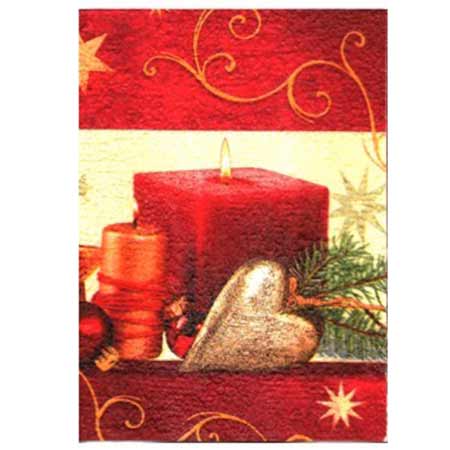 Ručne vyrábaný vianočný pozdrav od zdravotne postihnutých detí  - motív 5