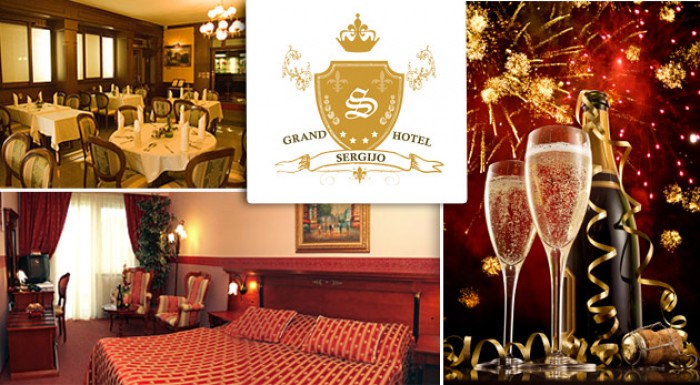 Silvestrovský pobyt pre 2 osoby v GRAND HOTELI SERGIJO**** Oddych, luxus a zábava v Piešťanoch. Limit 20 kupónov!