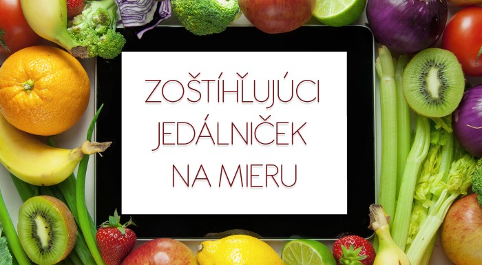 Online zostavenie zoštíhľujúceho jedálnička