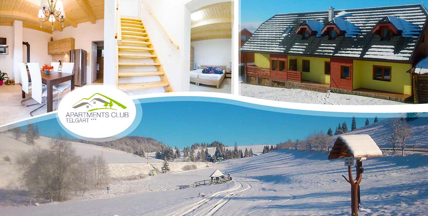 Pobyt v apartmánoch na Horehroní