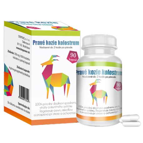 Kozie kolostrum (90 kapsúl)