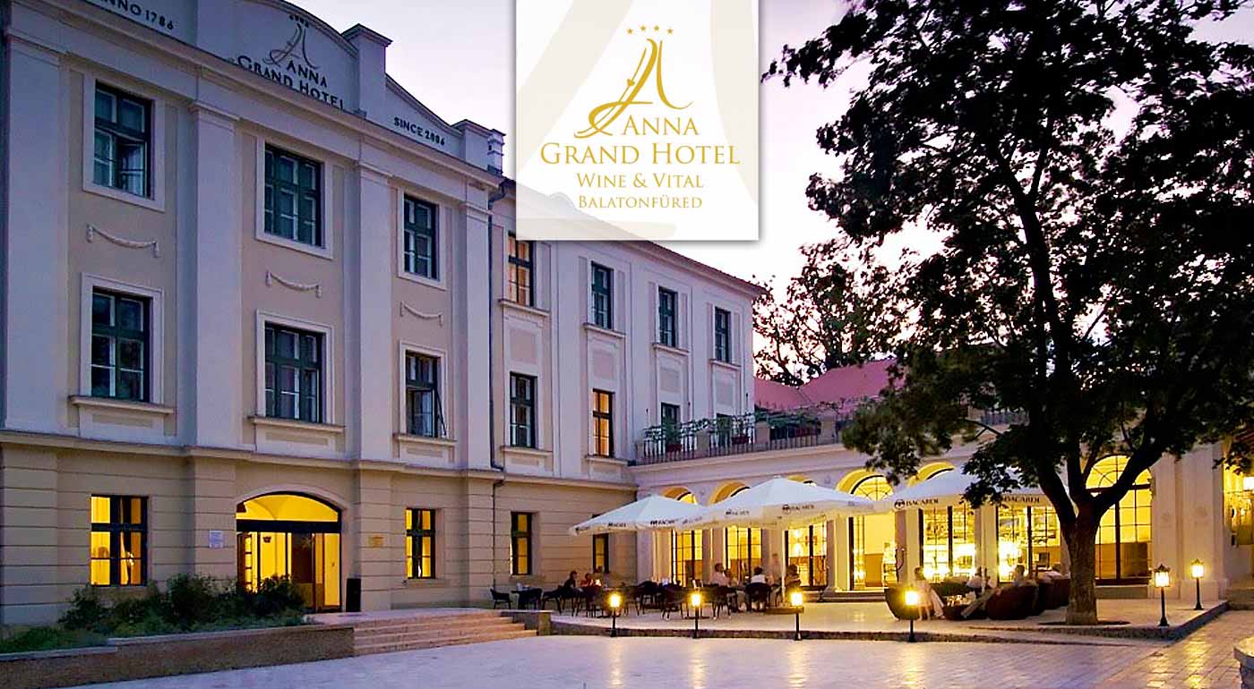 Luxusný wellness pobyt v Anna Grand Hotel****
