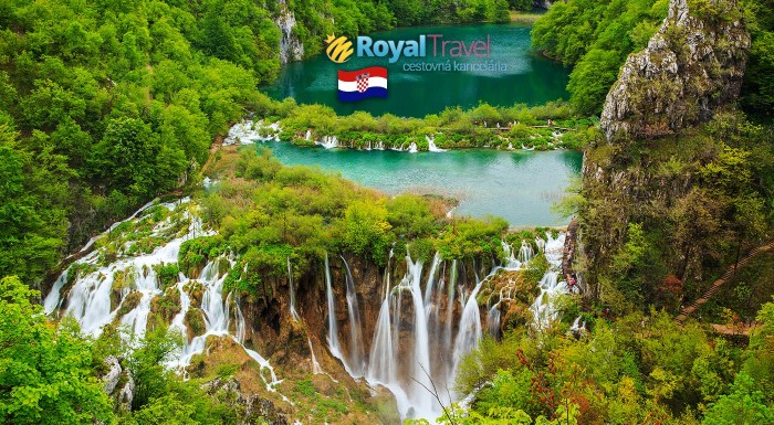 Plitvické jazerá a kúpanie v mori počas 5 dní