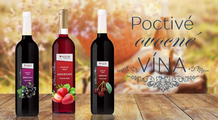Poctivé jahodové, višňové a ríbezľové víno