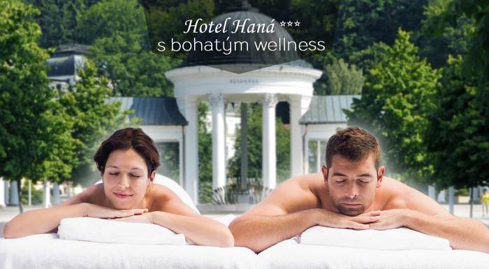 Wellness pobyt v Hoteli Haná***  Mariánske Lázně