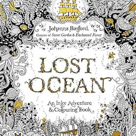 Antistresová omaľovánka Lost Ocean (24 strán)