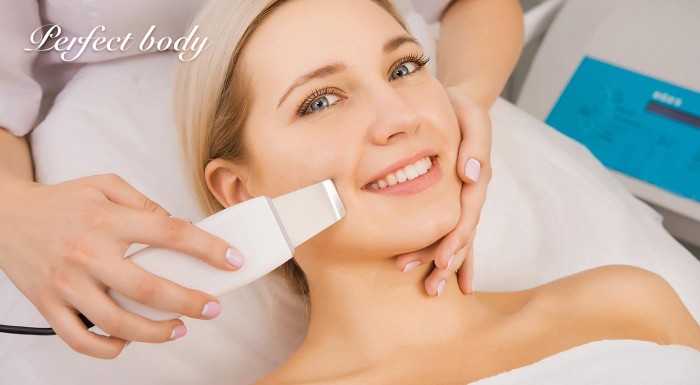 Čistenie pleti ultrazvukovou špachtľou