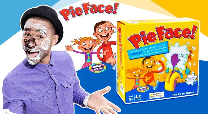 Zábavná hra Pie Face