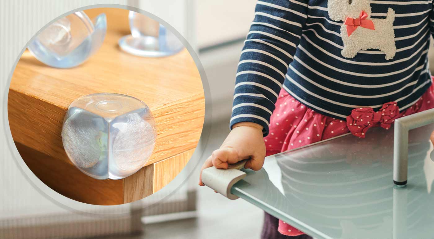 BabySafety penová ochrana rohov a hrán nábytku