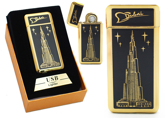 Zapaľovač s USB nabíjaním - Dubaj I.