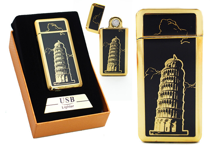 Zapaľovač s USB nabíjaním - Pisa