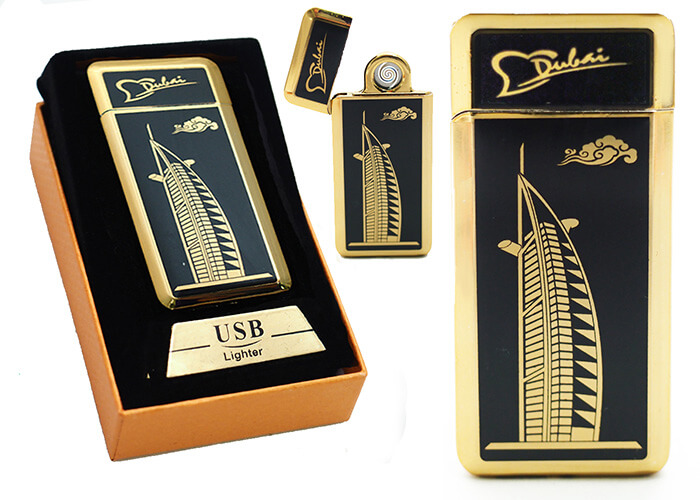 Zapaľovač s USB nabíjaním - Dubaj II.