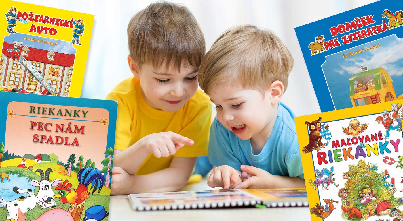 Nádherne ilustrované knižky pre škôlkarov