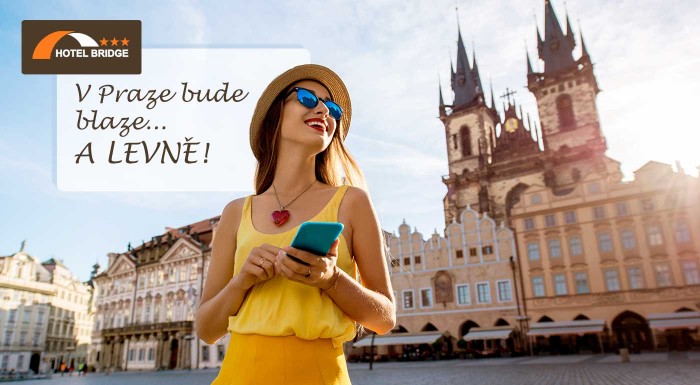 Hotel Bridge*** v Prahe pre dvoch