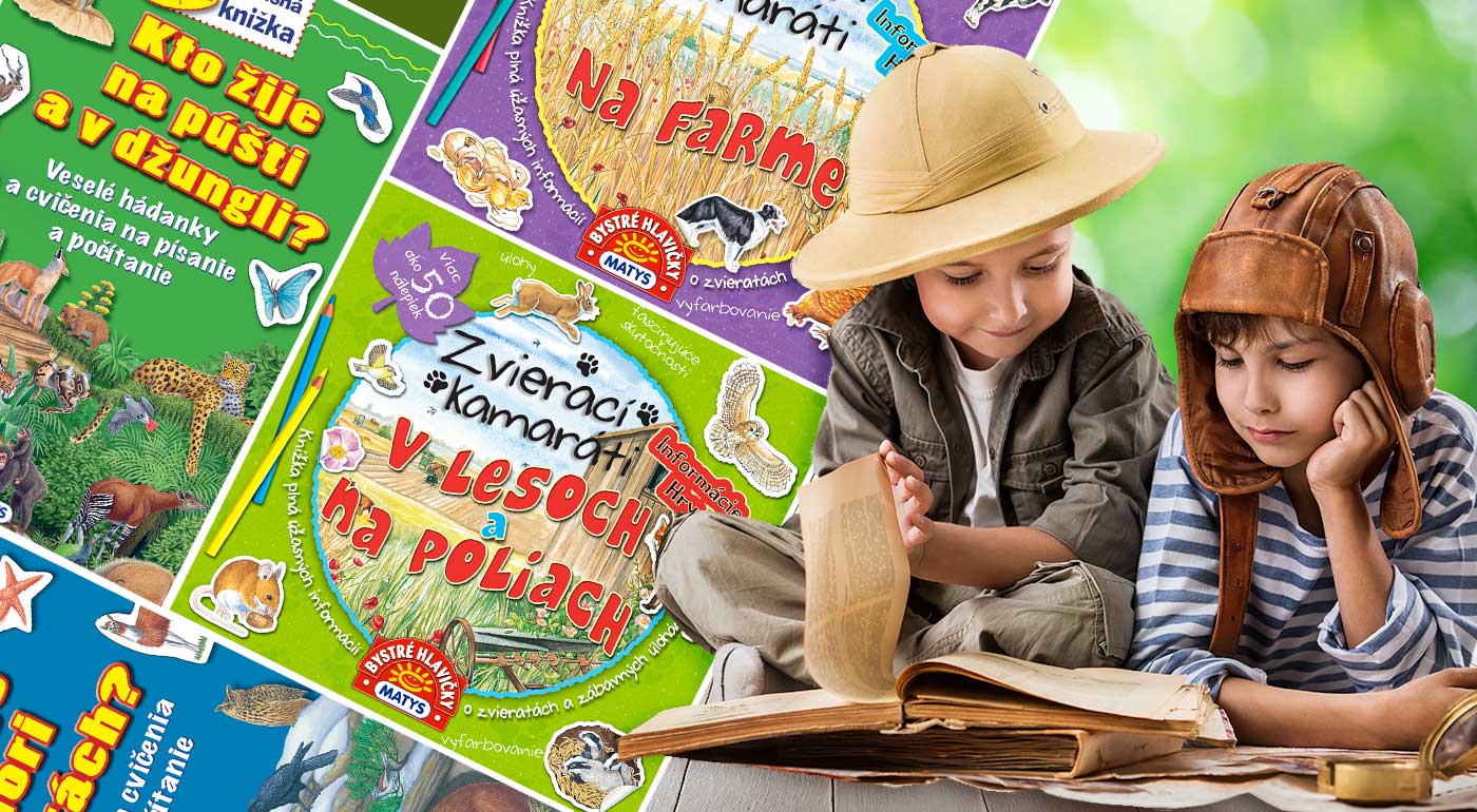 Detské knižky a pracovné zošity