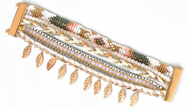 Ručne vyrábaný indánsky náramok - model 1