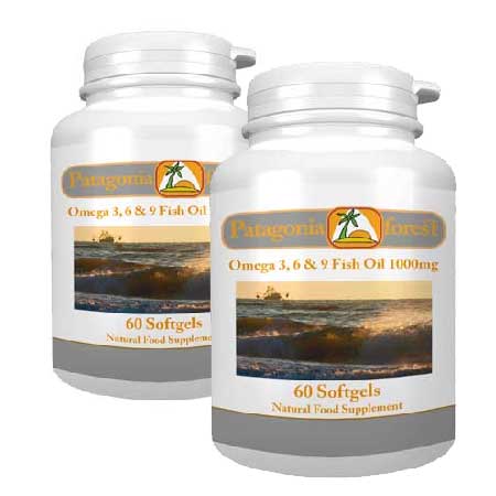 2x Omega 3,6,9 rybí olej 60 tabliet (1000mg)